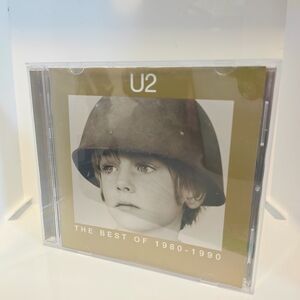 U2 "The Best of 1980-1990" CD – Gold Cover